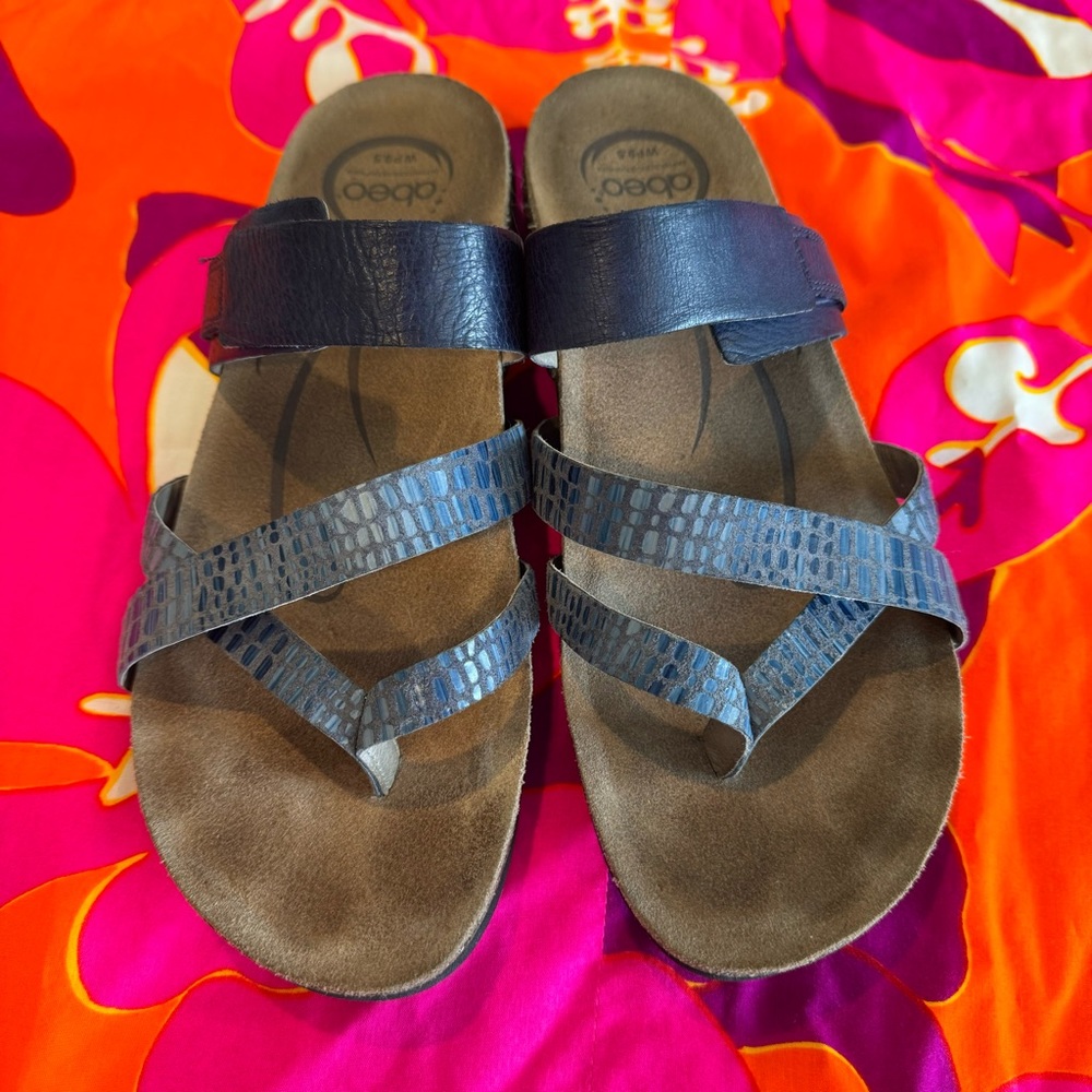 Abeo Bryce Blue BIO System Sandals 9.5